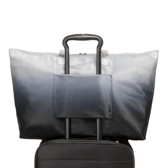 TUMI Gradient Gray and Black Travel Bag - Picture 2 of 15